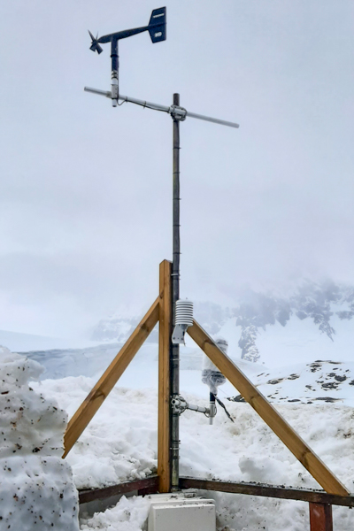 The weather station