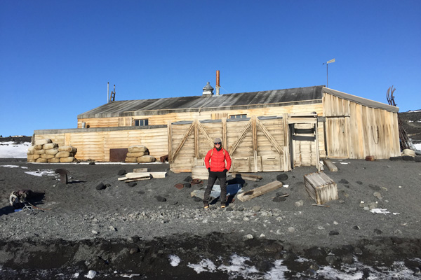 Maggie Shipstead at Scott's Hut