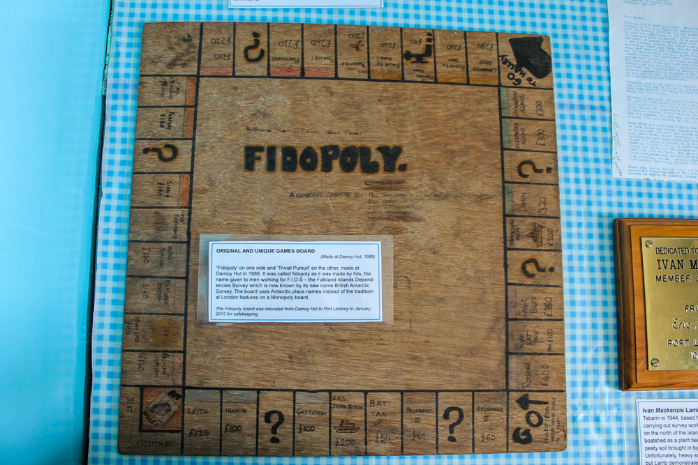 Fidopoly board