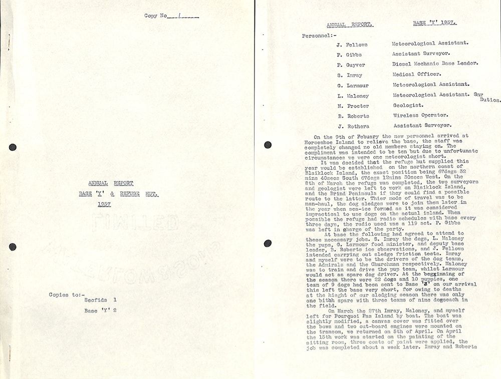 a scan of the historical report