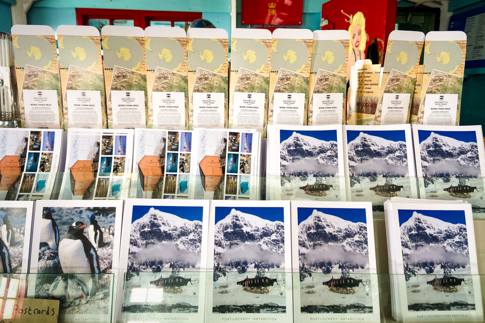 Postcards and souvenirs