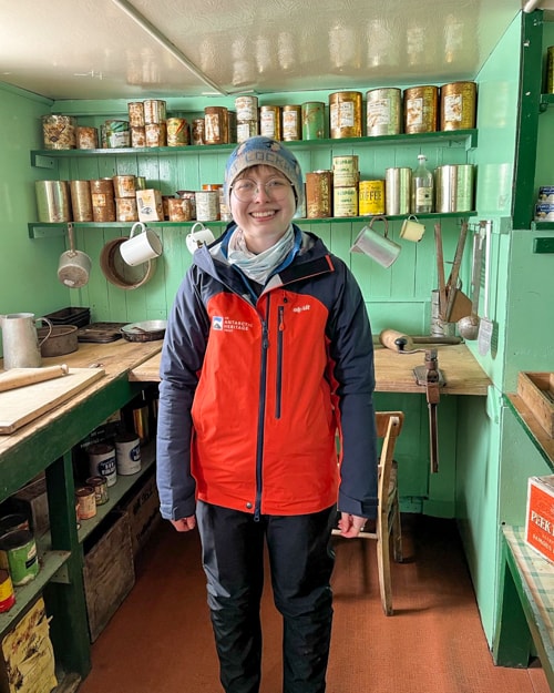 Aoife in the kitchen