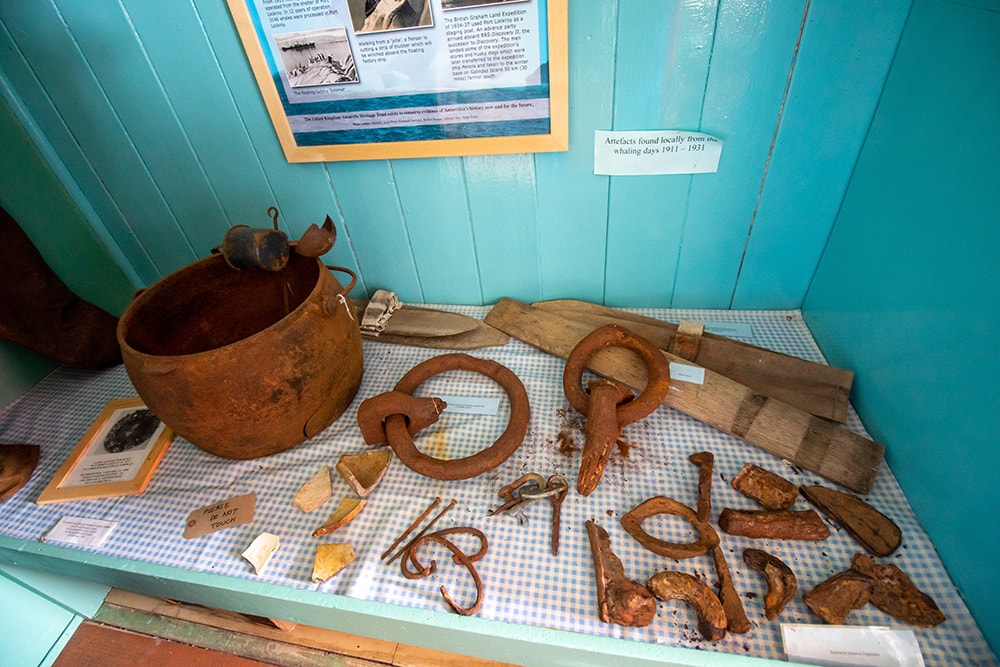 Artefacts on display