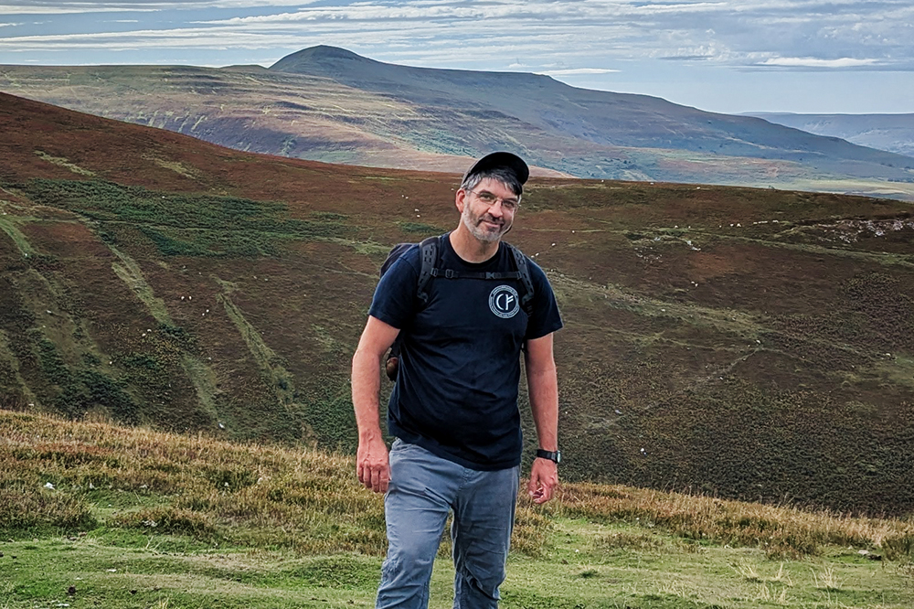 Conservation carpenter Hugh Arnold